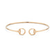 Gucci Horsebit 18ct Rose Gold and Diamond Bangle