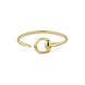 Gucci Horsebit 18ct Yellow Gold Small Bangle