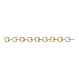Gucci Horsebit 18ct Yellow Gold Chain Bracelet
