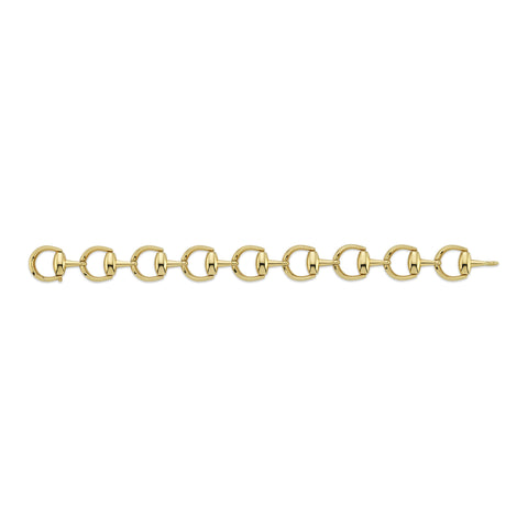 Gucci Horsebit 18ct Yellow Gold Chain Bracelet