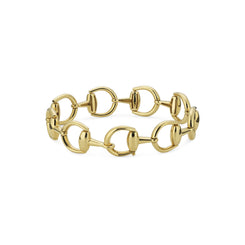 Gucci Horsebit 18ct Yellow Gold Chain Bracelet