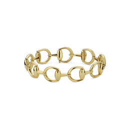 Gucci Horsebit 18ct Yellow Gold Chain Bracelet