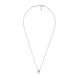 Gucci Interlocking Motif Sterling Silver Necklace