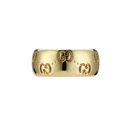 Gucci Icon 18ct Yellow Gold Ring