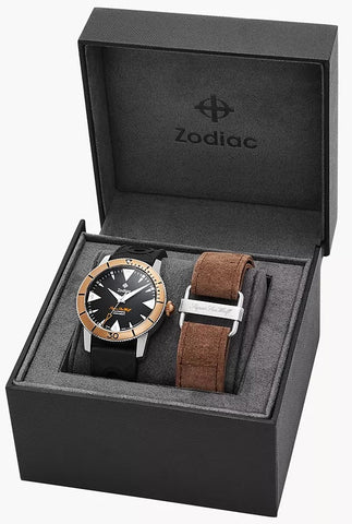Zodiac Watch Super Sea Wolf Bronze Skin Diver Limited Edition