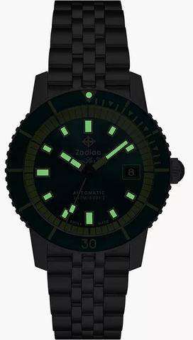 Zodiac Super Sea Wolf Compression Diver Automatic Watch