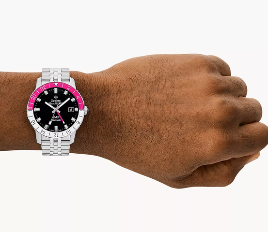 Zodiac Super Sea Wolf GMT Automatic Watch