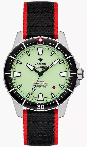 Zodiac Super Sea Wolf Zodiac x RedBar Pro Diver Automatic Watch