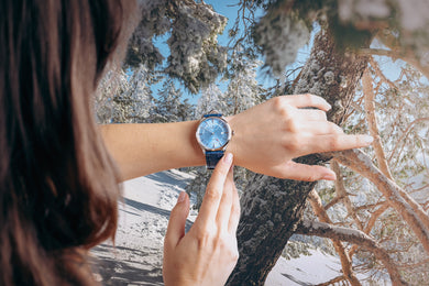 Perrelet Weekend GMT Ice Blue Watch