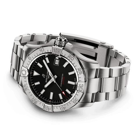 Breitling Watch Avenger Automatic 42 Black Bracelet