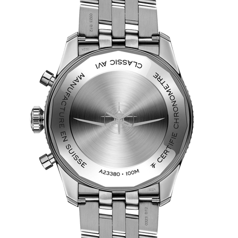 Breitling Watch Classic AVI Chronograph 42 Vought F4U Corsair Bracelet