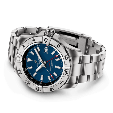 Breitling Watch Avenger Automatic GMT 44 Blue Bracelet