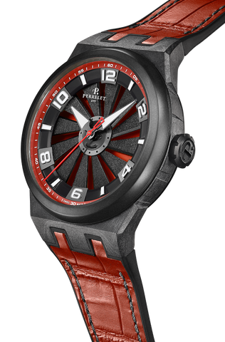 Perrelet Turbine Carbon Red Watch