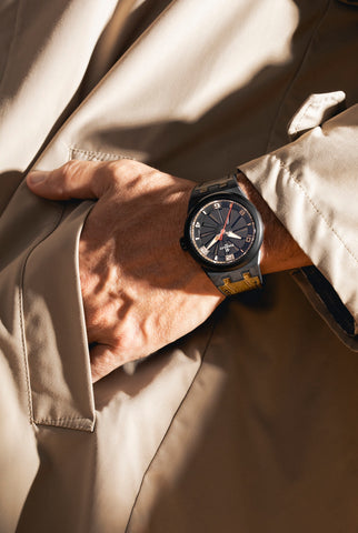 Perrelet Turbine Carbon Khaki Watch