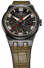 Perrelet Turbine Carbon Khaki Watch