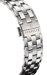 Perrelet Turbine Titanium 41 Blue Bracelet Watch