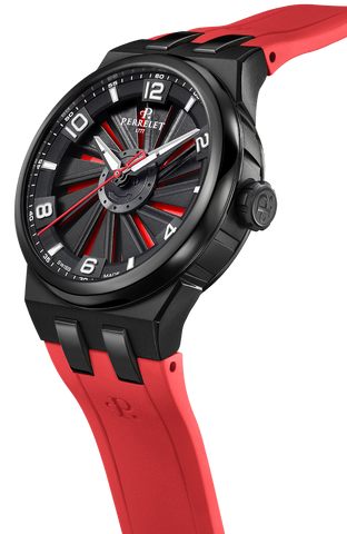Perrelet Turbine Titanium 41 Red Watch