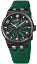 Perrelet Watch Turbine Titanium 41 Green A4067/5