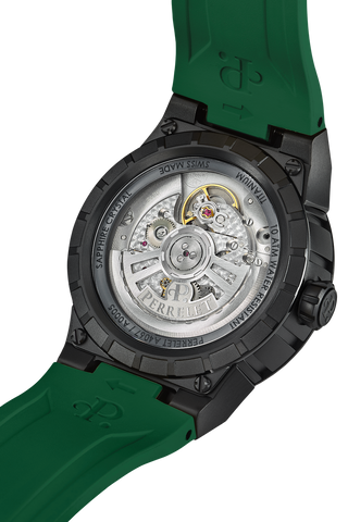 Perrelet Watch Turbine Titanium 41 Green