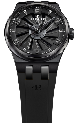 Perrelet Turbine Titanium 41 Black Watch
