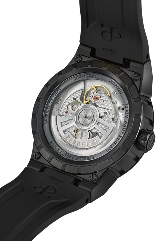 Perrelet Turbine Titanium 41 Black Watch