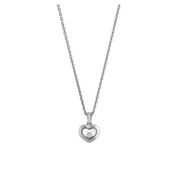 Chopard Happy Diamonds Icons 18ct White Gold 0.05ct Diamond Pendant