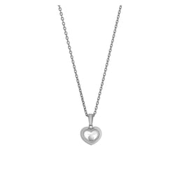 Chopard Happy Diamonds Icons 18ct White Gold 0.05ct Diamond Pendant
