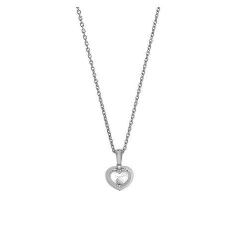 Chopard Happy Diamonds Icons 18ct White Gold 0.05ct Diamond Pendant