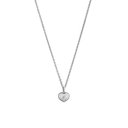 Chopard Happy Diamonds Icons 18ct White Gold 0.19ct Diamond Pendant