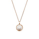 Chopard Happy Spirit 18ct Rose & White Gold 0.09ct Diamond Pendant
