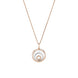 Chopard Happy Spirit 18ct Rose & White Gold 0.09ct Diamond Pendant