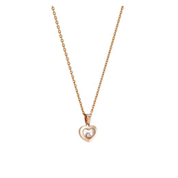 Chopard Happy Diamonds Icons 18ct Rose Gold 0.05ct Diamond Pendant