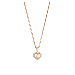 Chopard Happy Diamonds Icons 18ct Rose Gold 0.05ct Diamond Pendant