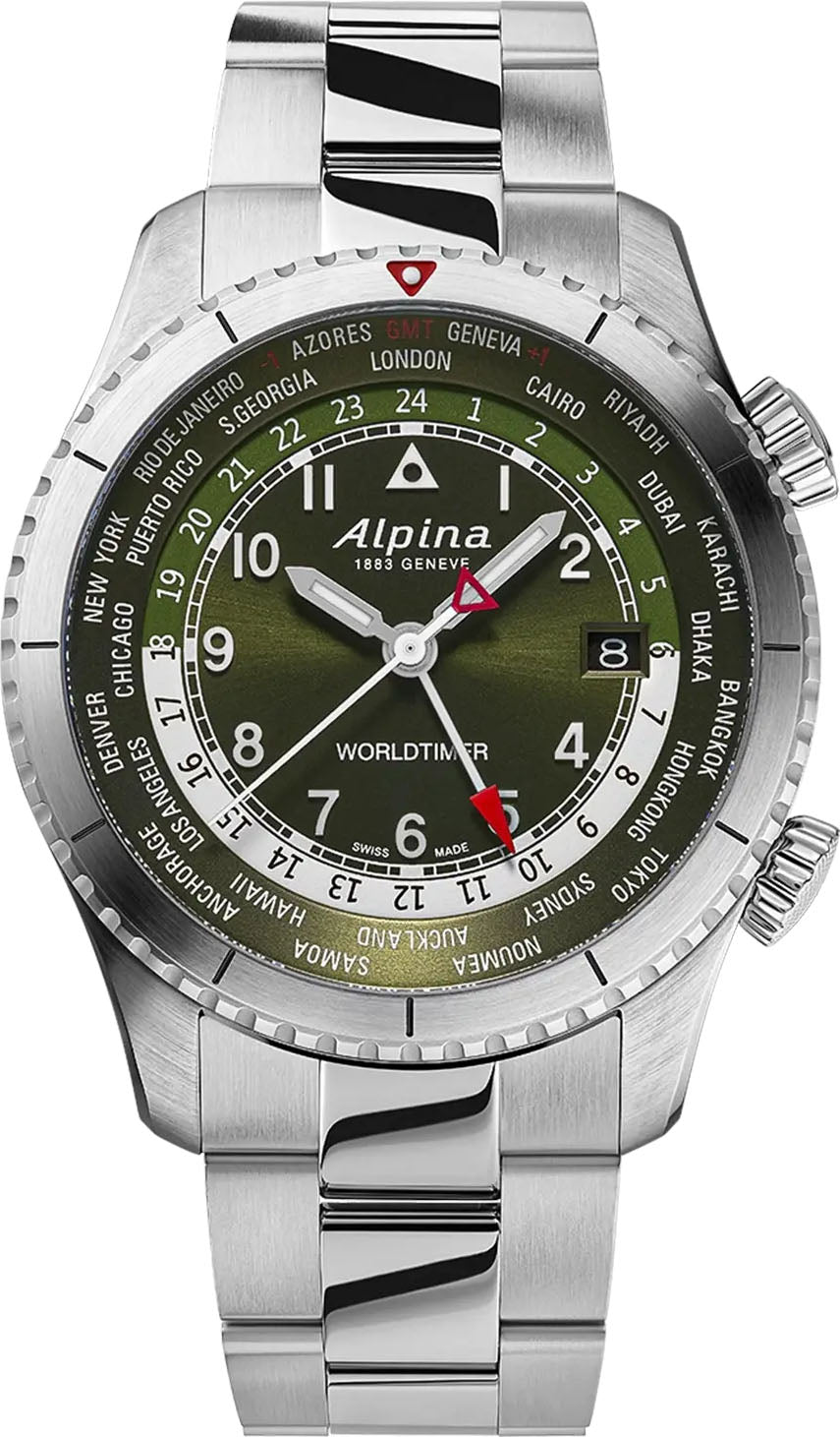 Alpina Watch Alpina Watch Starter Pilot Quartz Worldtimer D