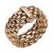 Fope Flex'it Essentials 18ct Rose Gold Wide Ring AN05.