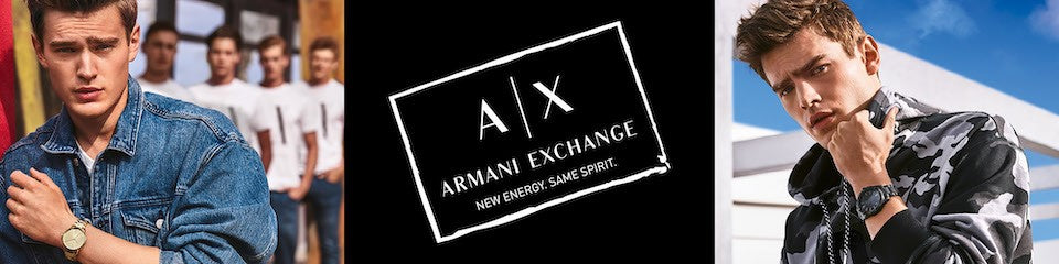 Armani Exchange banner
