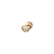 Chopard My Happy Hearts 18ct Rose Gold Diamond Single Stud Earring