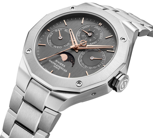 Baume et Mercier Riviera Automatic Perpetual Calender Watch