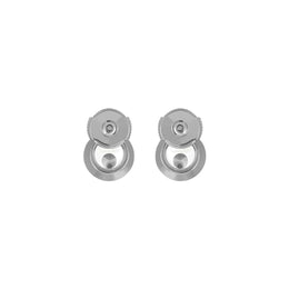 Chopard Happy Diamonds Icons 18ct White Gold 0.10ct Diamond Stud Earrings