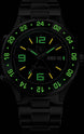 Ball Watch Company Roadmaster Marine GMT Limited Edition Watch with green dial, titanium strap, titanium case