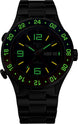Ball Watch Company Roadmaster Marine GMT Limited Edition Watch with blue dial, titanium strap, titanium case