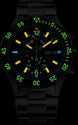 Ball Watch Company Roadmaster Rescue Chronograph Limited Edition Watch with blue dial, titanium strap, titanium case