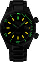 Ball Watch Company Engineer Master II Diver Chronometer Watch with black dial, steel bracelet, steel case