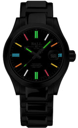 Ball Watch Company Engineer III Legend II 40mm Limited Edition Watch with black dial, steel bracelet, steel case