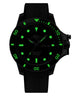 Ball Watch Company Engineer Hydrocarbon Original Watch with green dial, rubber strap, steel case