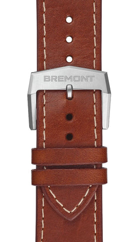 Bremont Terra Nova 38 White Leather Watch