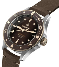 Bremont Supermarine 300M Date Brown Leather Watch