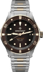 Bremont Watch Supermarine 300M Date Brown Bracelet SM40-DT-BI-BR-B
