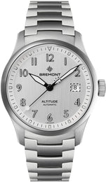 Bremont Watch Altitude 39 Date Silver Bracelet ALT39-DT-SS-SI-B