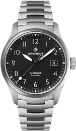 Bremont Watch Altitude 39 Date Black Bracelet ALT39-DT-SS-BK-B